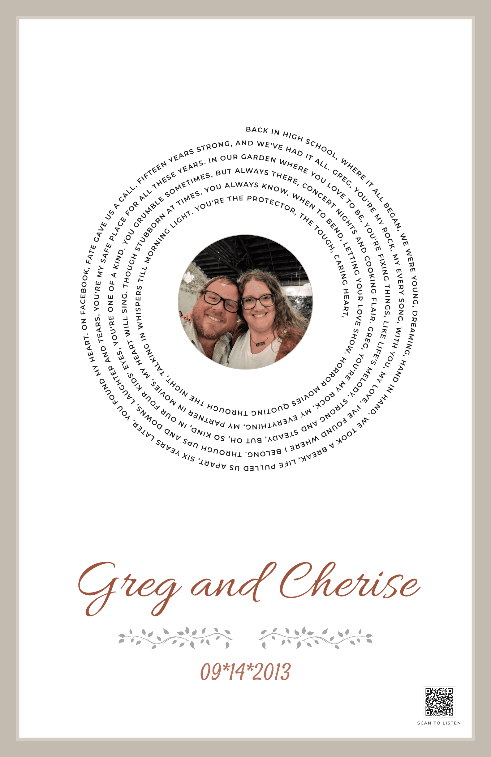 You're My Rock, Greg